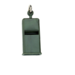 Fischietto piatto in plastica verde