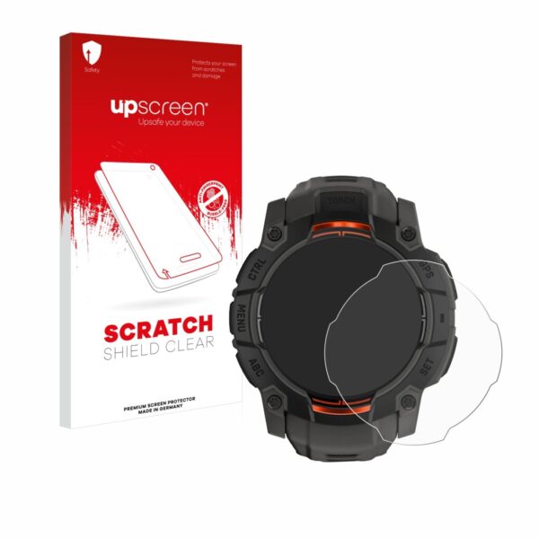 Pellicola in vetro antigraffio per Garmin Instinct 3 Solar (45 mm)