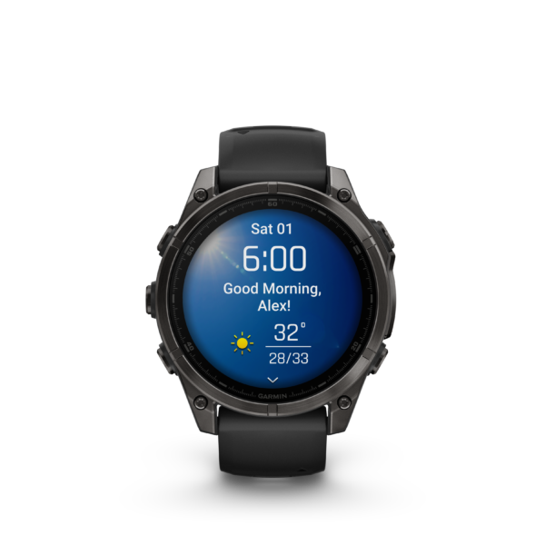 fenix 8 47 mm Amoled carbon gray Garmin - immagine 14