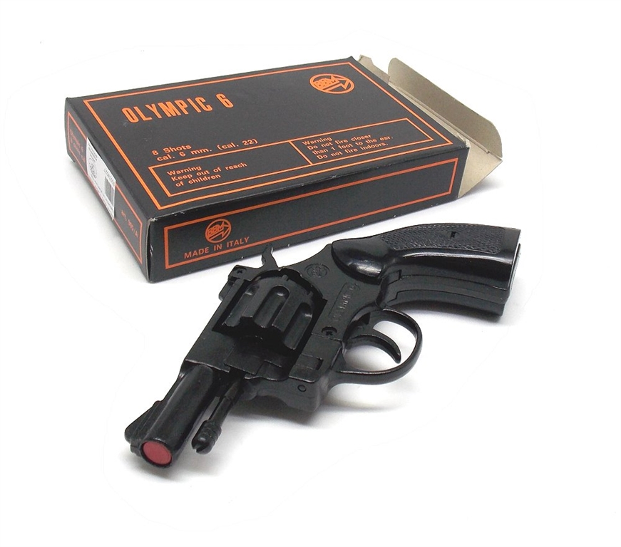 Pistola revolver a salve Olympic cal. 6 mm top firing LIBERA VENDITA