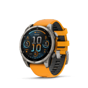 fenix 8 47 mm Amoled Titanium spark Orange/Grafite Garmin