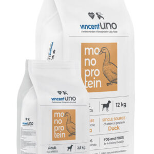 vincentUno monoproteico all'anatra Kg. 12