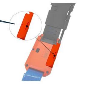 Coperchio vano antenna VHF (nero) Garmin