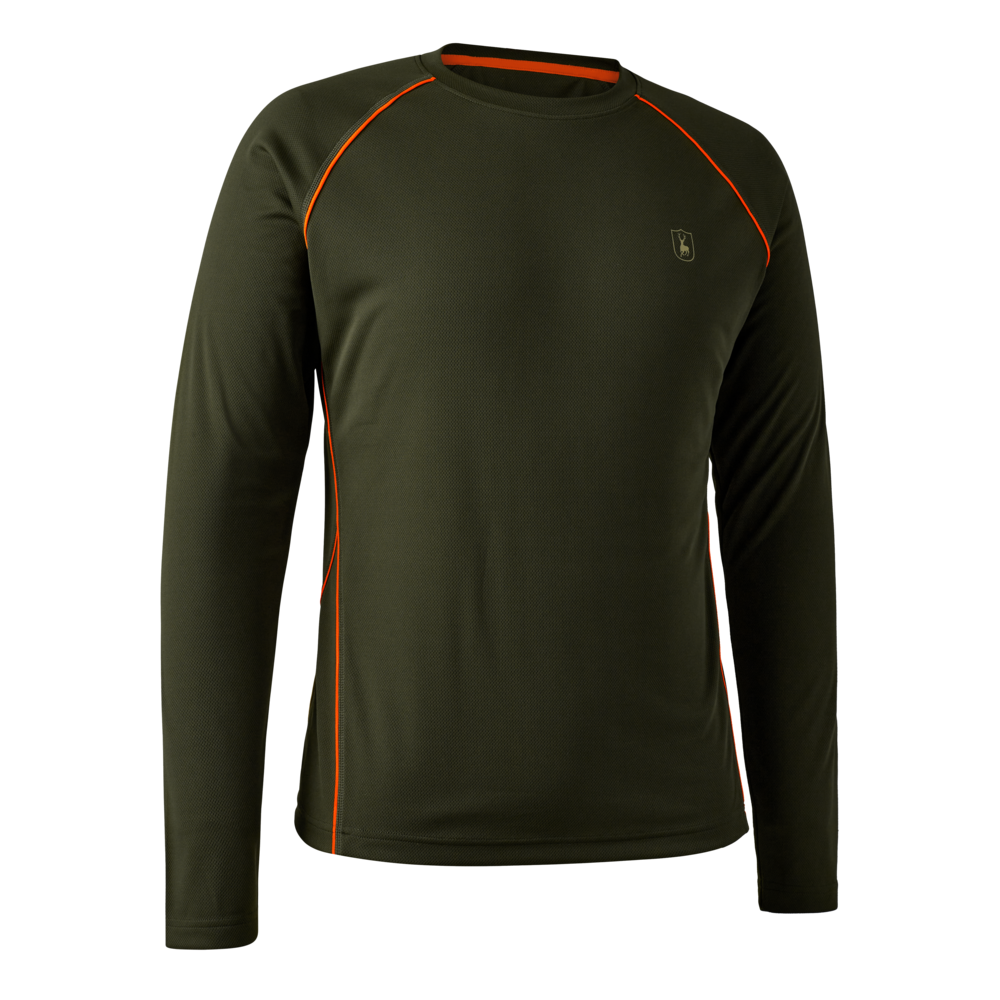 T-Shirt Caccia Maniche Lunghe Deerhunter Chamois Traspirante