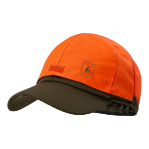 Cappellino da Caccia Muflon Pro Alta Visibilità Impermeabile