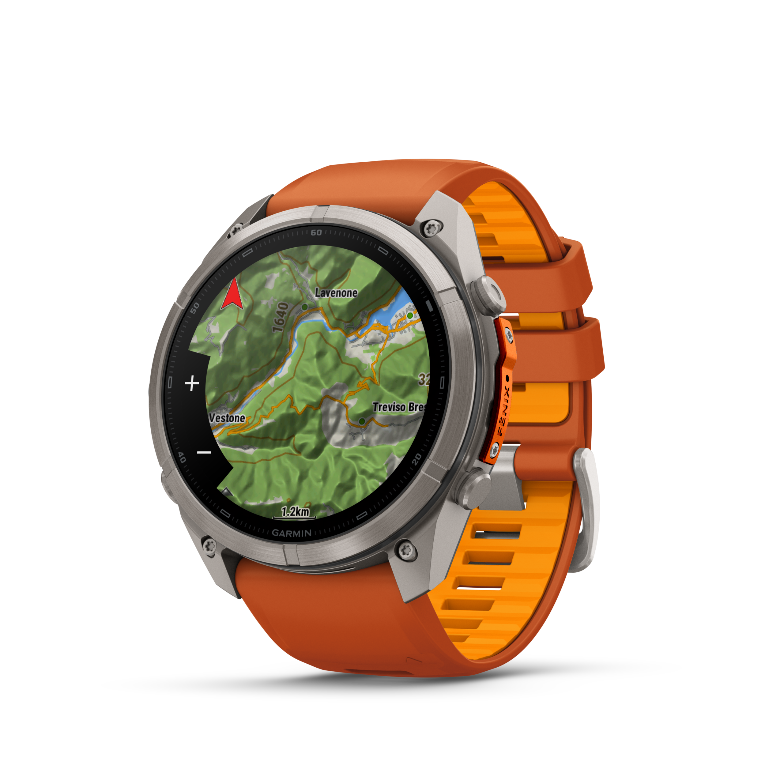 Garmin fenix 9 Pro inReach AMOLED Cassa da 51mm – Smartwatch Color Titanio - immagine 5