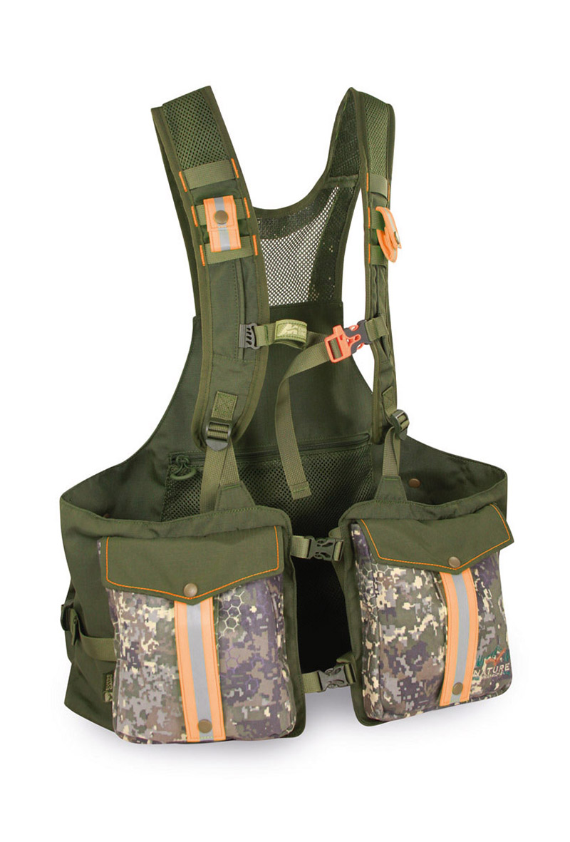 Trisacca da Caccia Suede Camo Jungla 18L