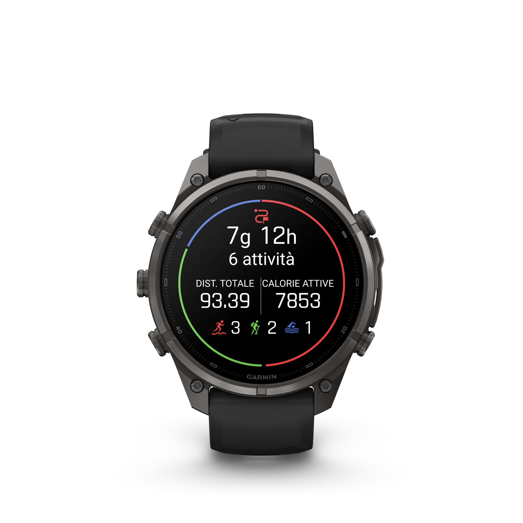 Garmin fenix 9 Pro 47mm inReach – Smartwatch AMOLED Titanio - immagine 2